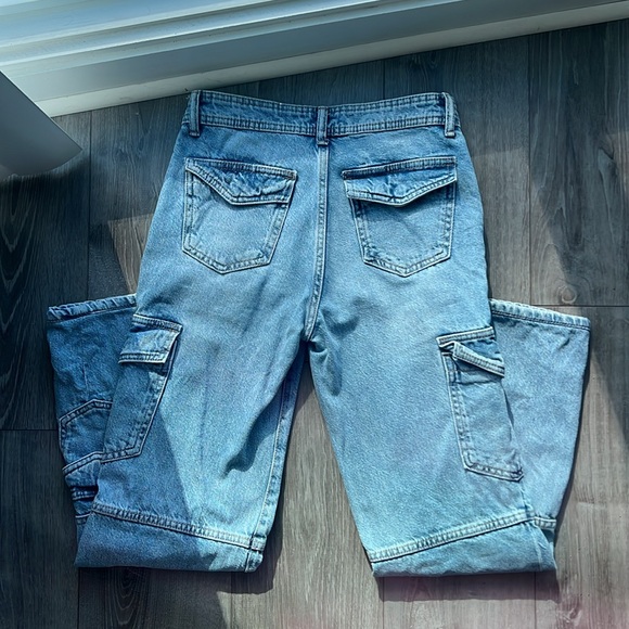 Demin cargo pants - Picture 3 of 6